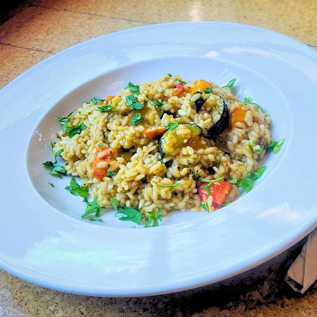 Risotto Prima Vera.