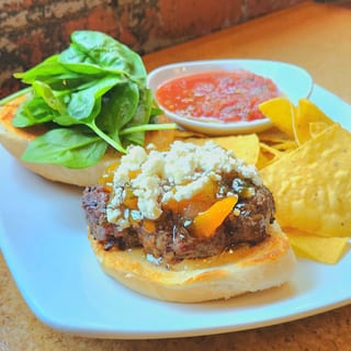 Eat a Peach Burger
