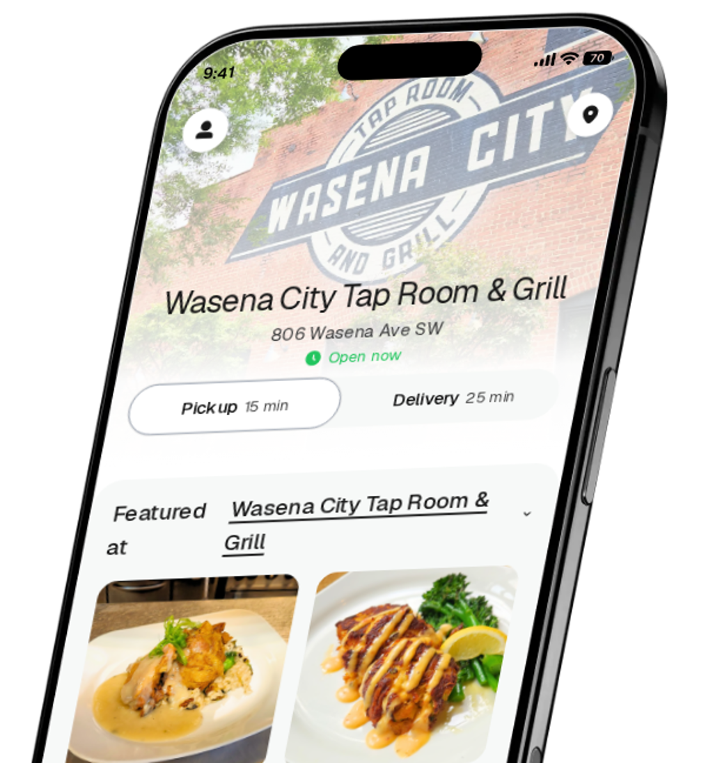 Wasena City Tap Room & Grill app preview