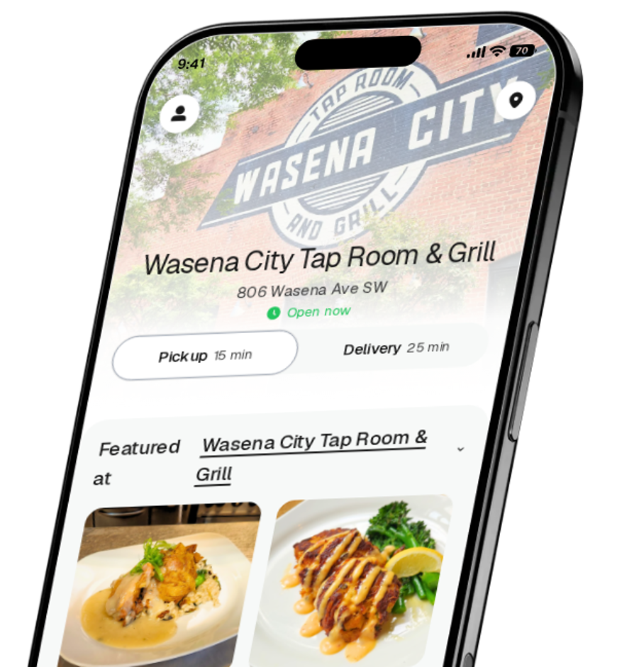 Wasena City Tap Room & Grill app preview