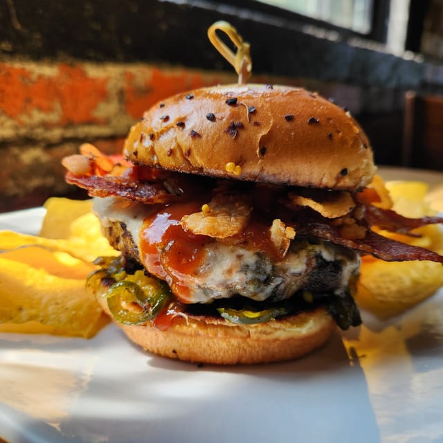 My Second Rodeo Burger.