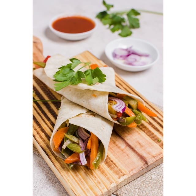 Veggie Deluxe Wrap.