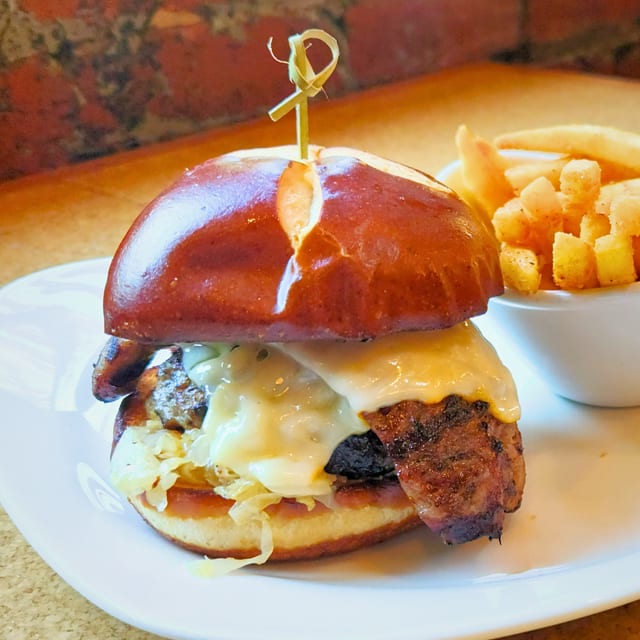 Oktoberfest Burger.