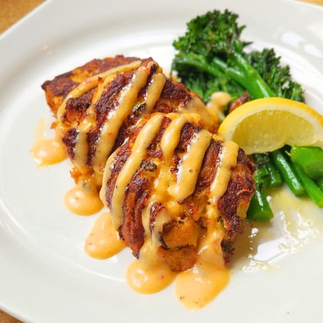 Crab Cakes.